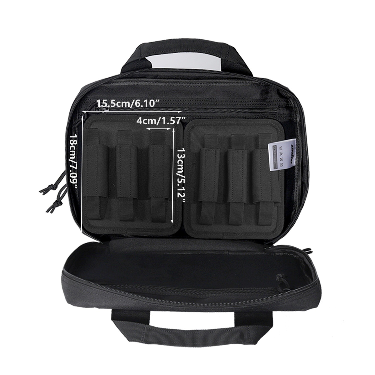 Oxford Cloth EDC Tool Bag Spacious Multi-Compartment Design for Daily Essentials