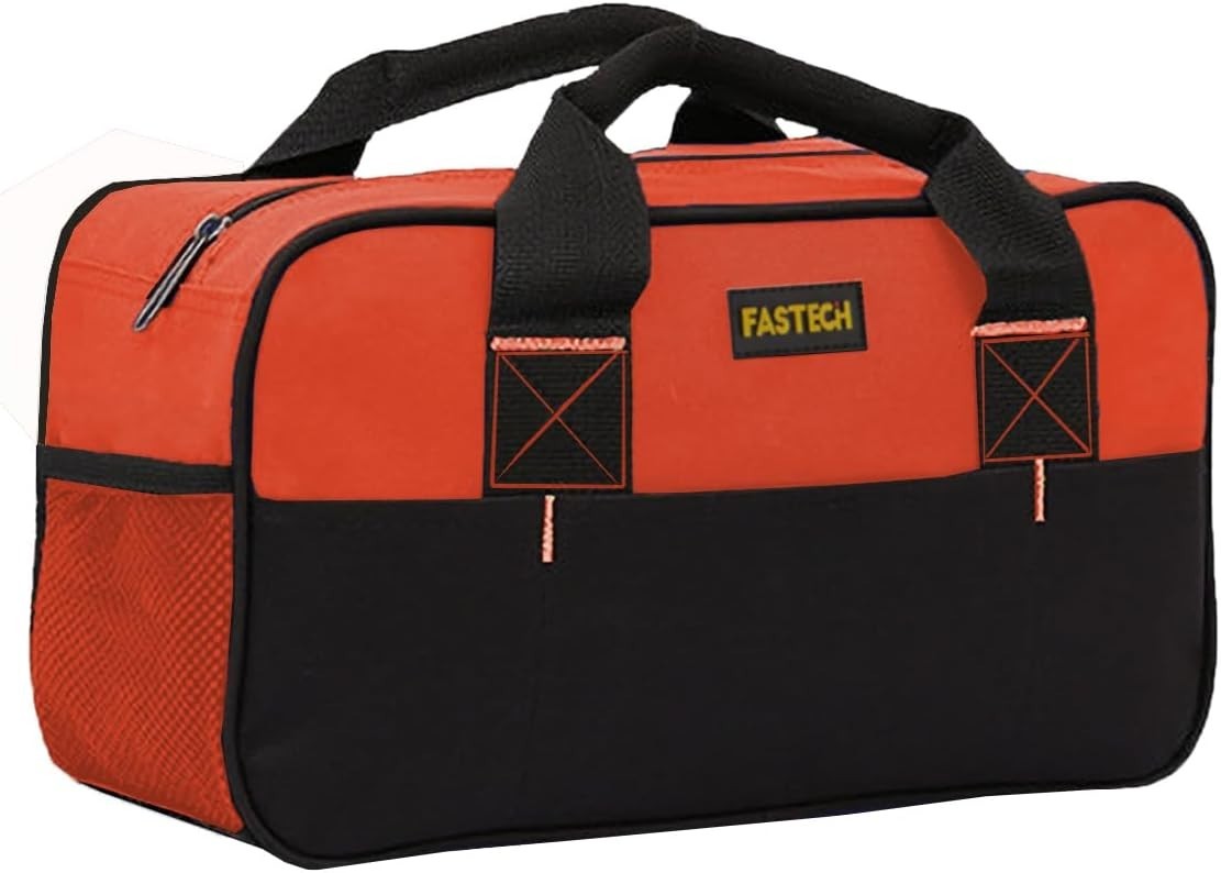 Orange 14-Inch Waterproof Tool Storage Bag – Essential for DIY and Professionals