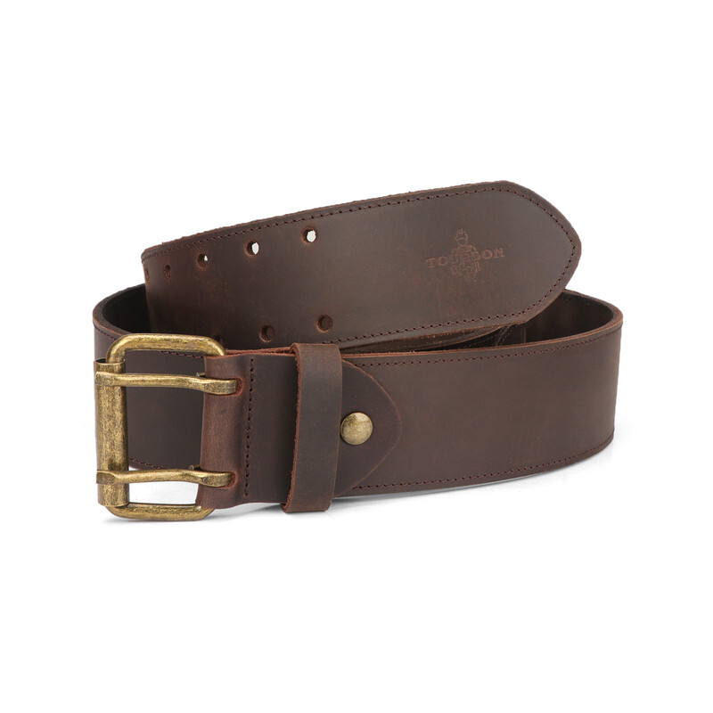 Tourbon Leather Tools Carry Holster Belt Workshop Double Roller Buckle Rig Belt✅