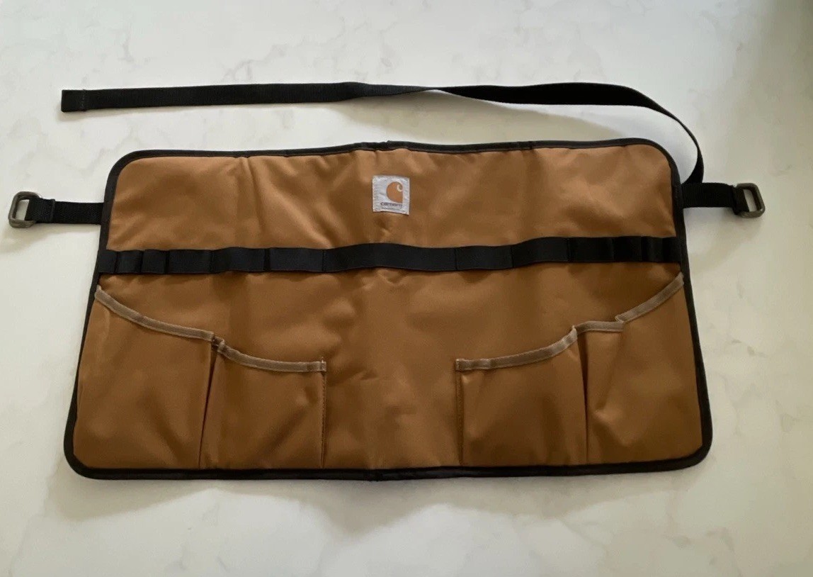 Carhartt Tailgate Tool Belt Brown Black Made For Grill Tools New