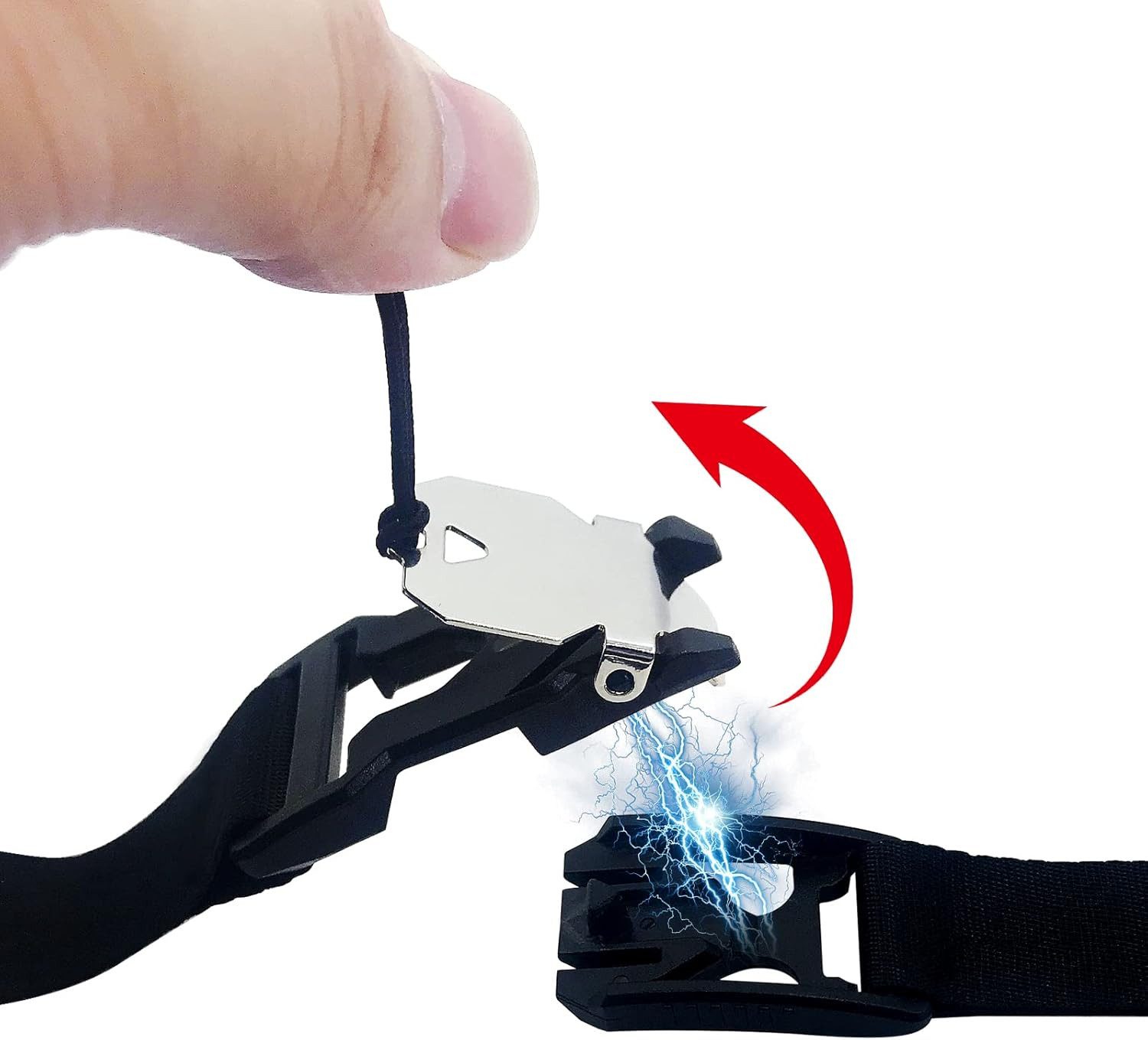 Magnetic Quick-Release Buckle Replacement – 1 Inch 2 Pack Magnetic Buckle Snaps