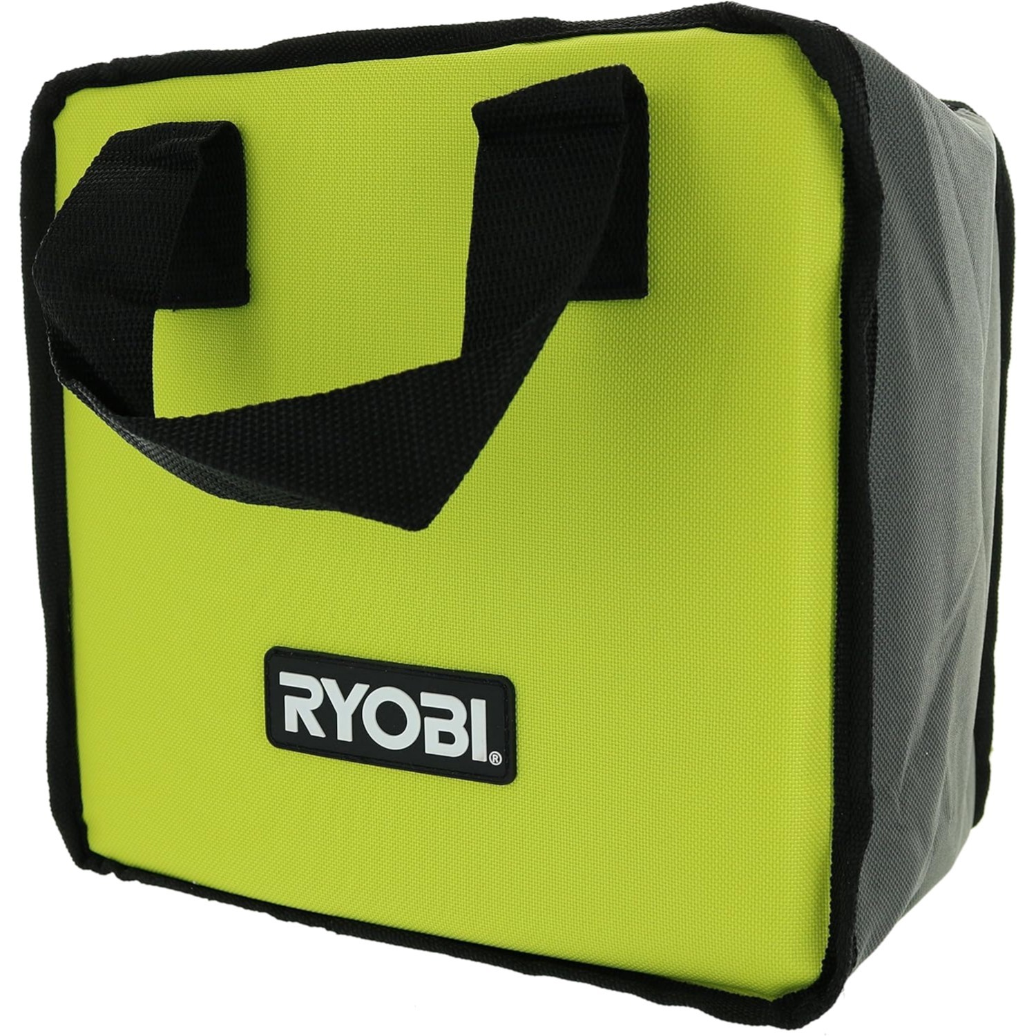 Durable Lime Green Tool Tote Bag with Sturdy Zipper – Perfect for Home Projects