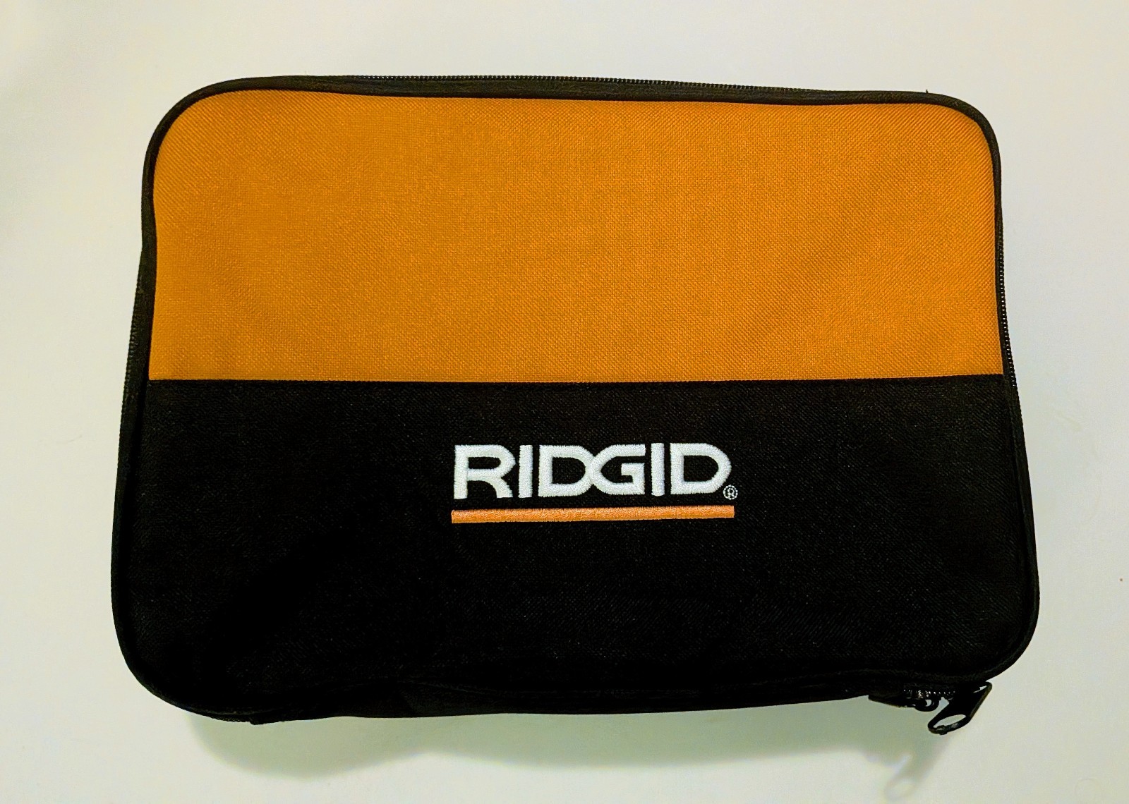 RIDGID Small Tool Bag Canvas Tool Kit Carrying Case 12″ X 9″ X 4″, 903209080