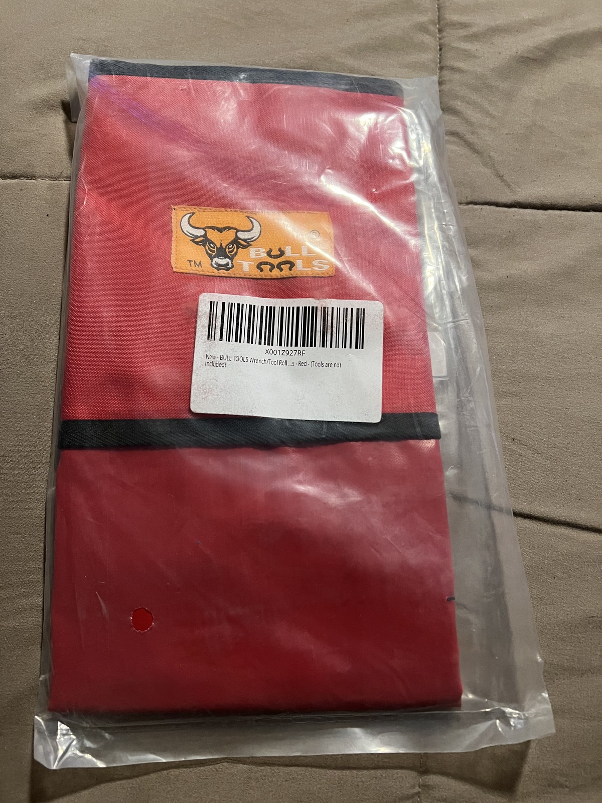 Bull Tools Red Wrench/Tool Roll