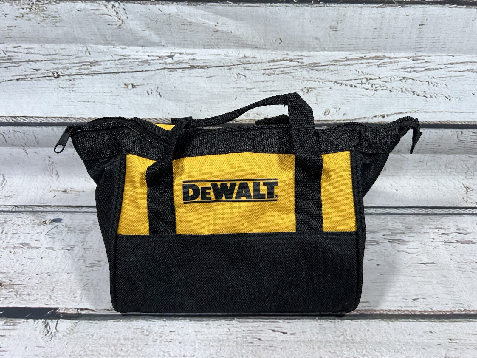Dewalt Small Canvas Tool Bag Carry Tote Carrying Case 9 x 9 x 8 N655010 – NEW