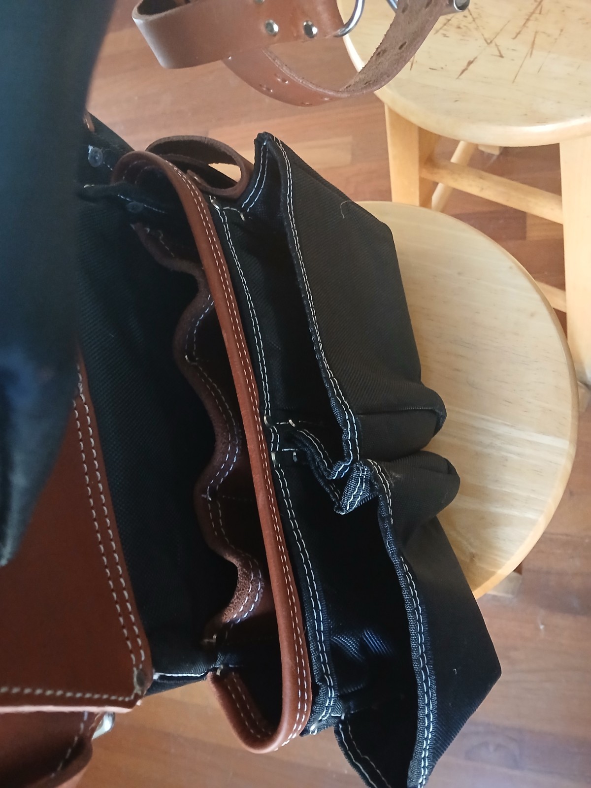 LAUTUS Oiled Tanned & Heavy Duty Nylon Tool Belt