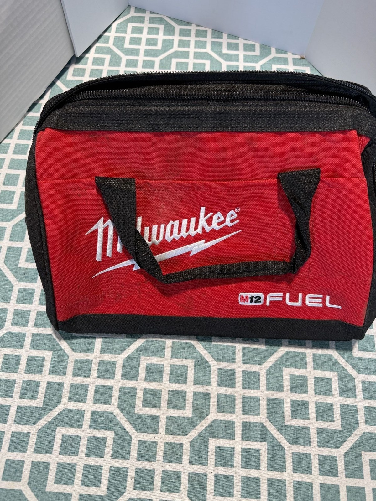 Milwaukee M12 FUEL Small Zippered Contractor Tool Bag