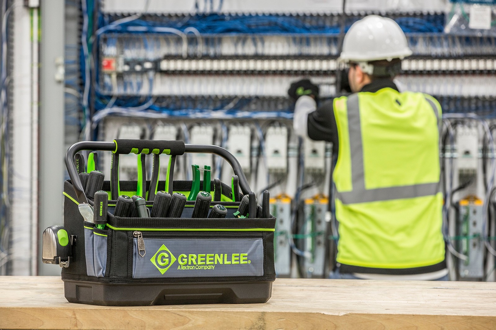 Greenlee 0158-25 Heavy Duty Open Tool Tote, 16