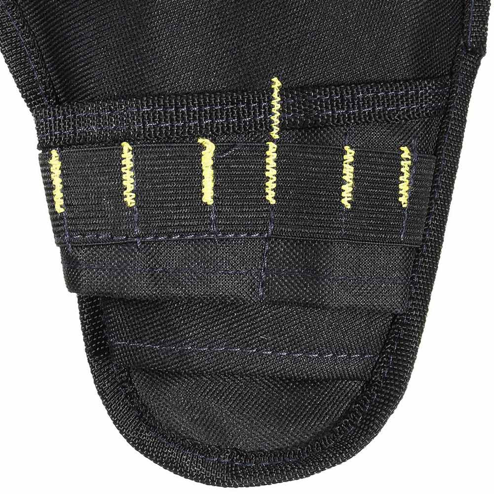 Drill Holster Tool Belt Heavy Duty Pouch Bit Holder Hanging Waist Bag Black