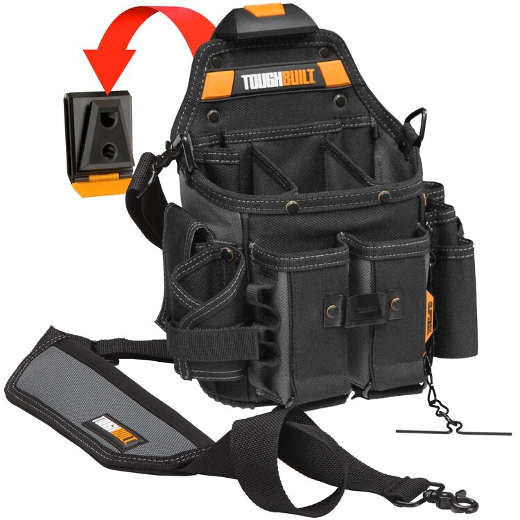 Toughbuilt Journeyman Electrician Pouch + Shoulder Strap /TB-CT-114