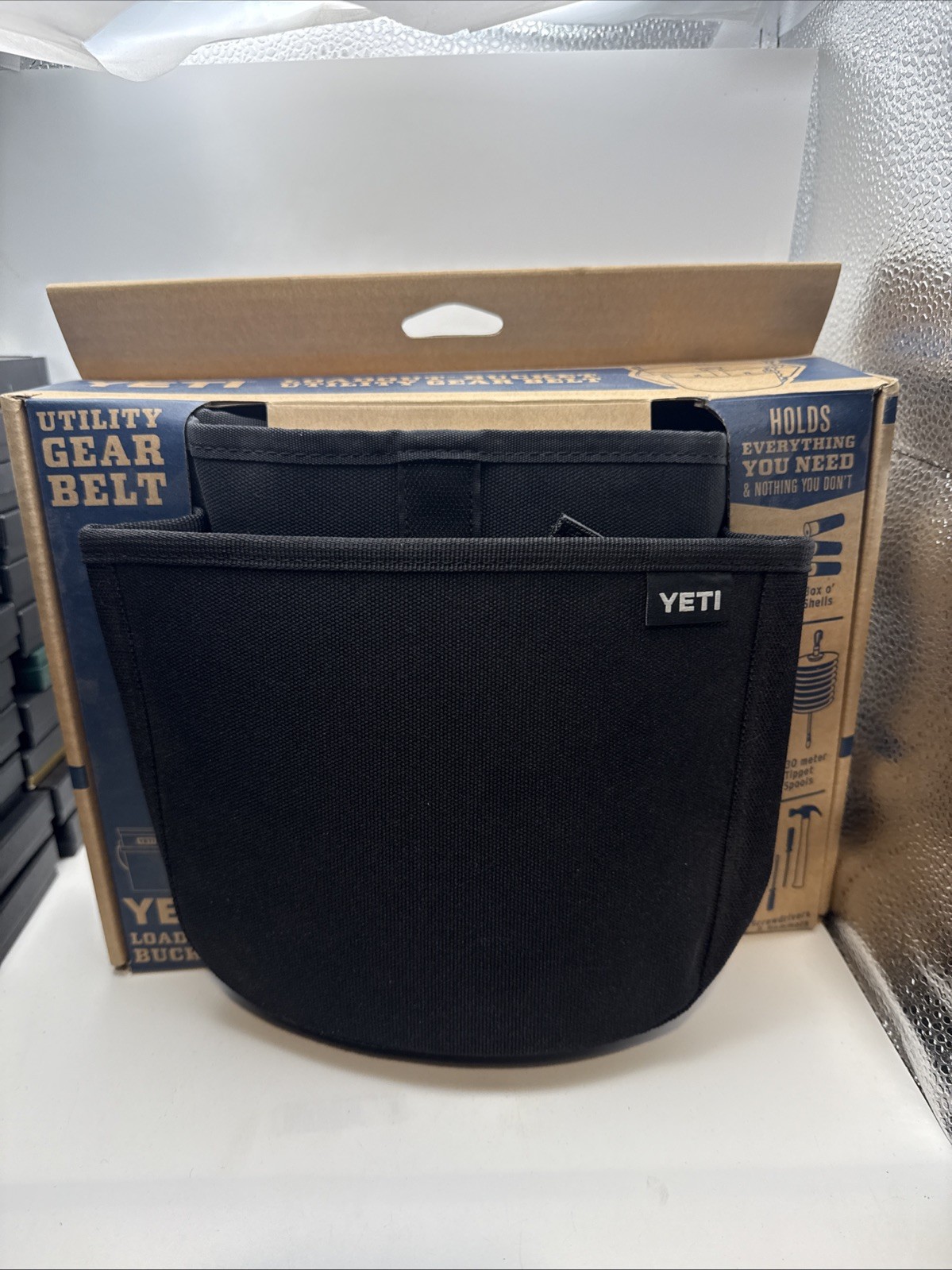 YETI LoadOut Bucket Utility Gear Belt Black – Tool Storage Organizer￼