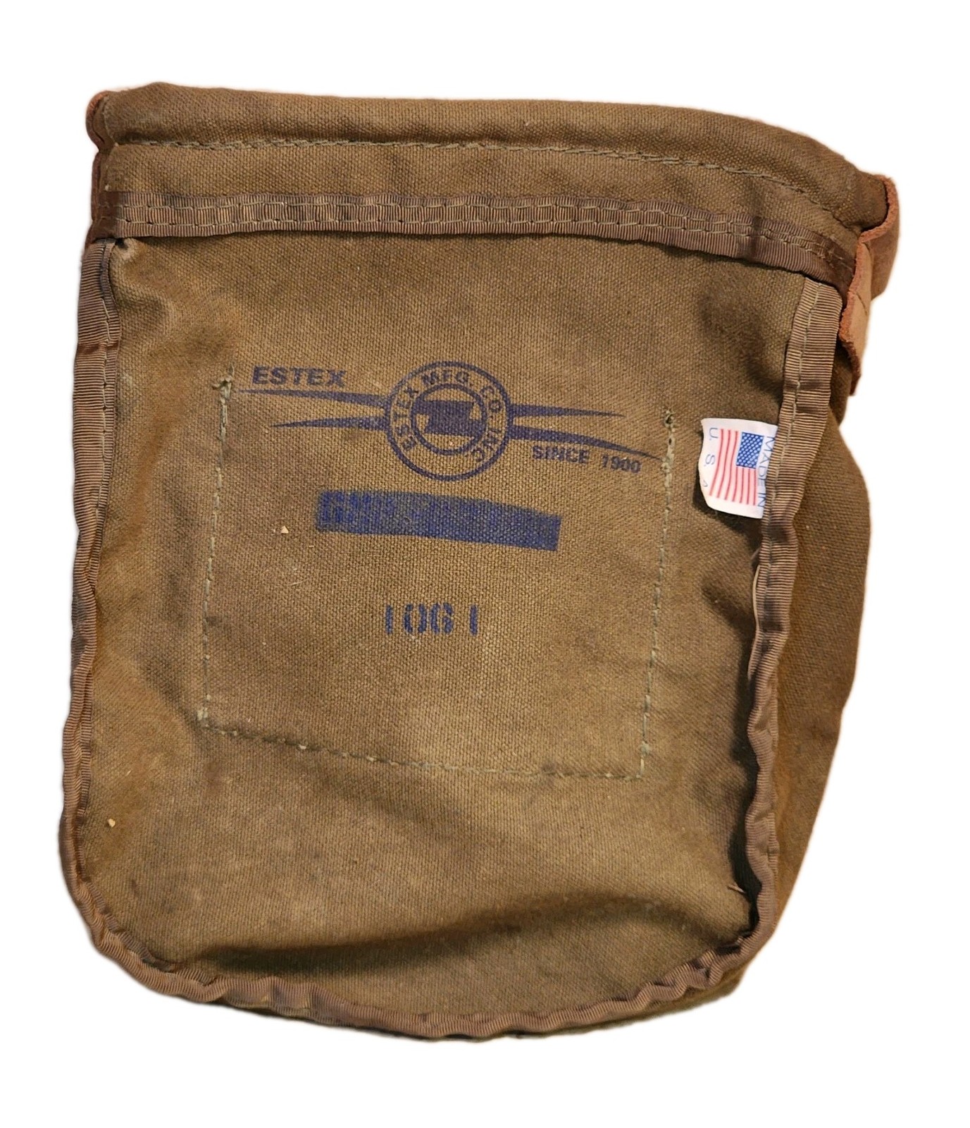 Estex Heavy Duty Tool Canvas Lineman Belt Bag – 9″x8″ USA Electrician #10G-1
