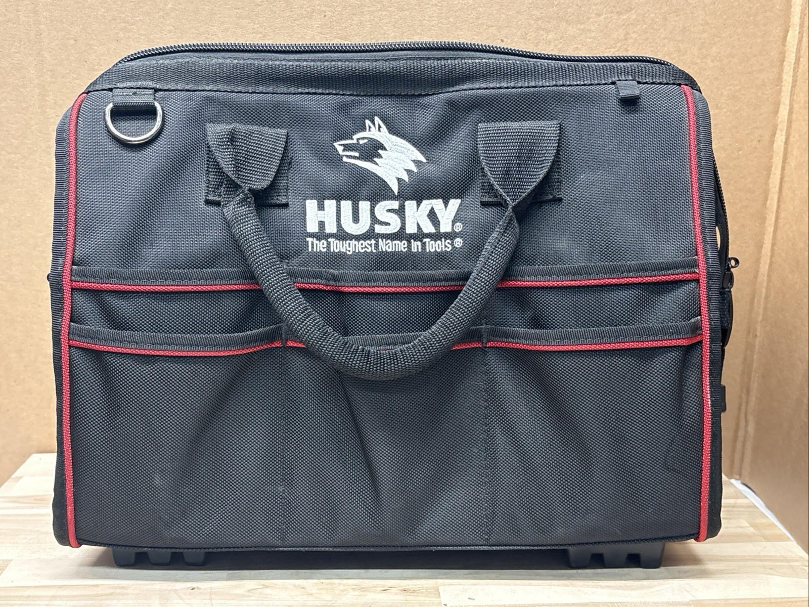 Husky Tool Bag Heavy Duty 16″ x 12″ x 10″, very nice