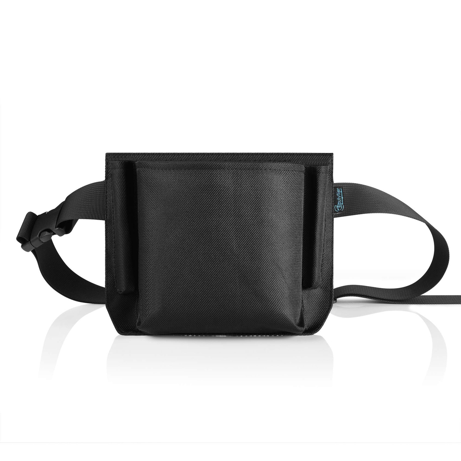 Beautyflier 8.5×6 inches Oxford Cloth 8*6.5 inches(4 pocket), Black