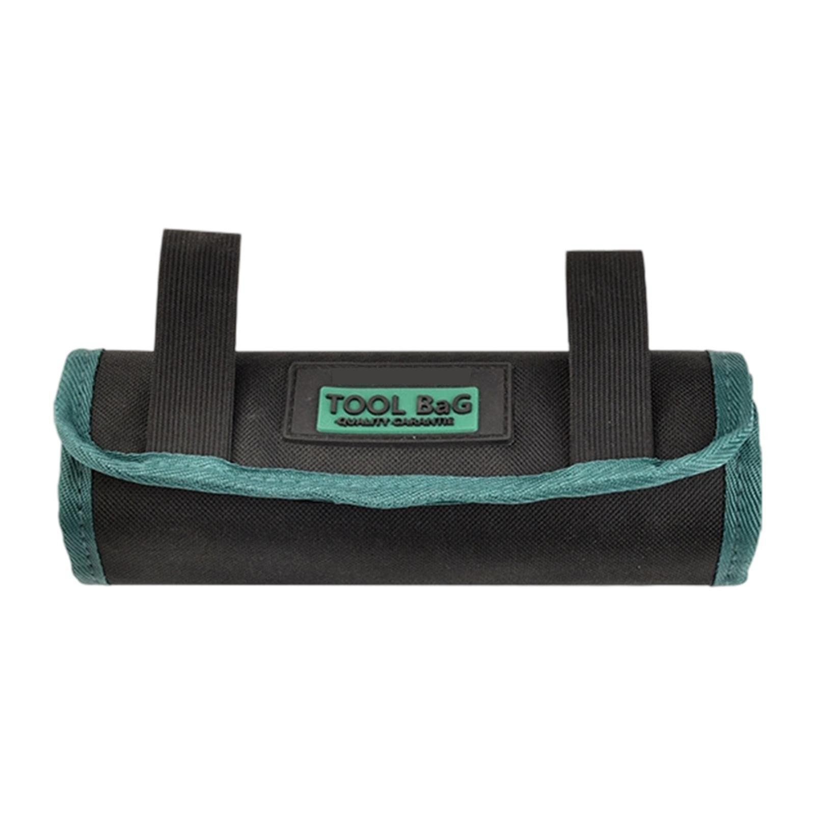 Handheld Roll Up Pouch Tool Kit Organizer Oxford Cloth Tool Bag with Multiple