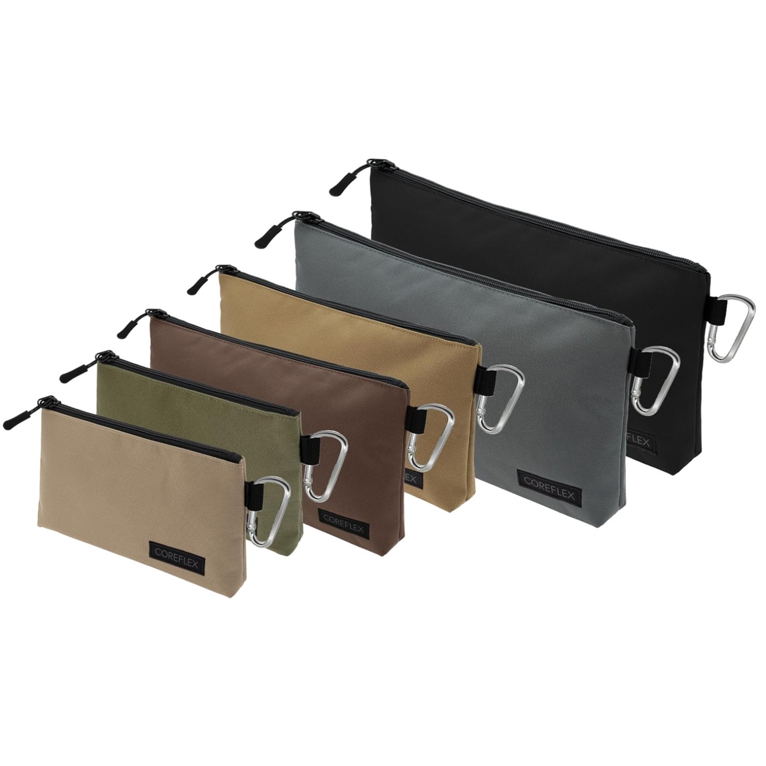 Multipurpose Zipper Tool Pouch Combo