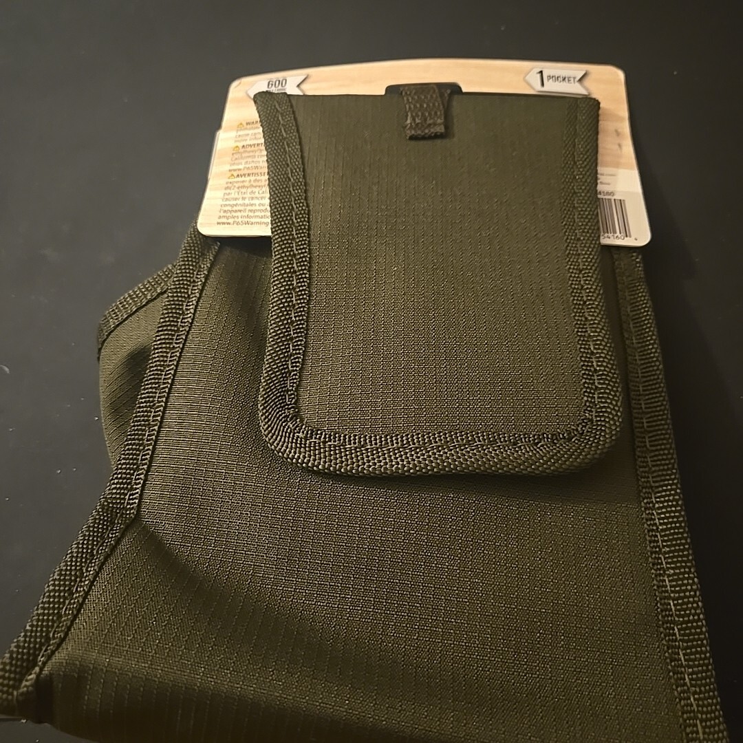 Bucket Boss 54160 Tool Pouch, Tool Pouch, Green, Polyester, 1 Pockets