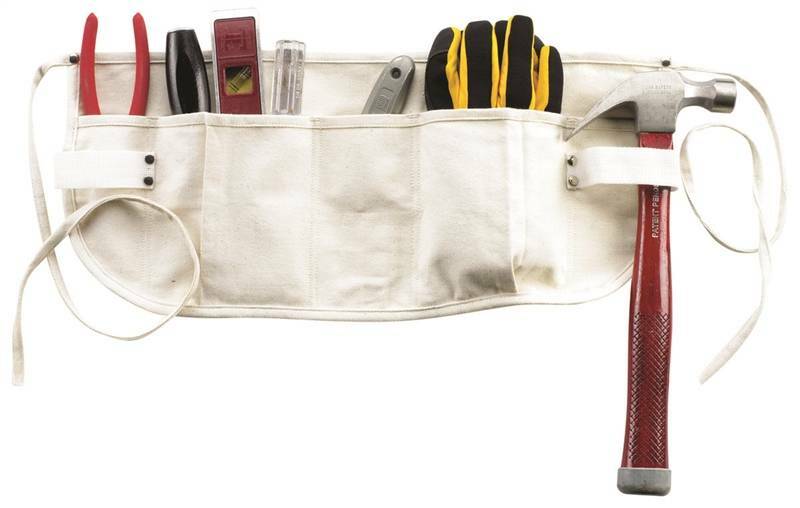 NEW CLC Custom Leathercraft C12 Canvas COTTON Waist Apron Toolbelt, 5 Pocket