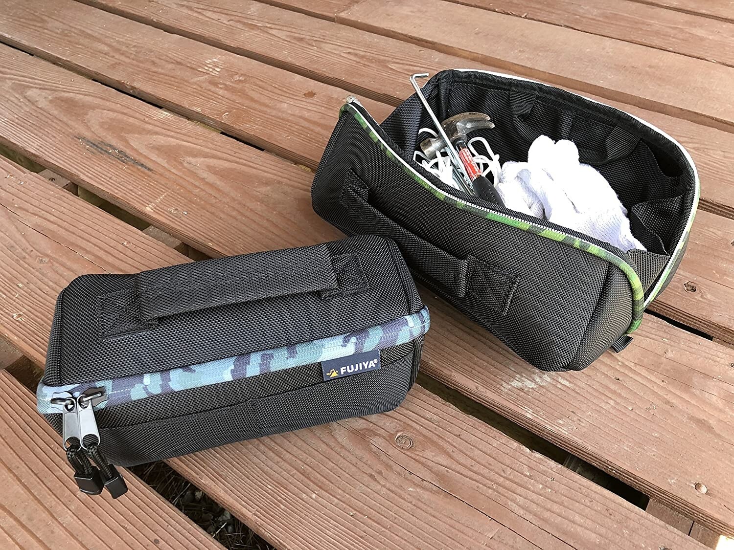 FUJIYA TOOL BAG “HIPPO CASE” CAMOUFLAGE GREY – M SIZE (270x110x110mm) FHC-MA