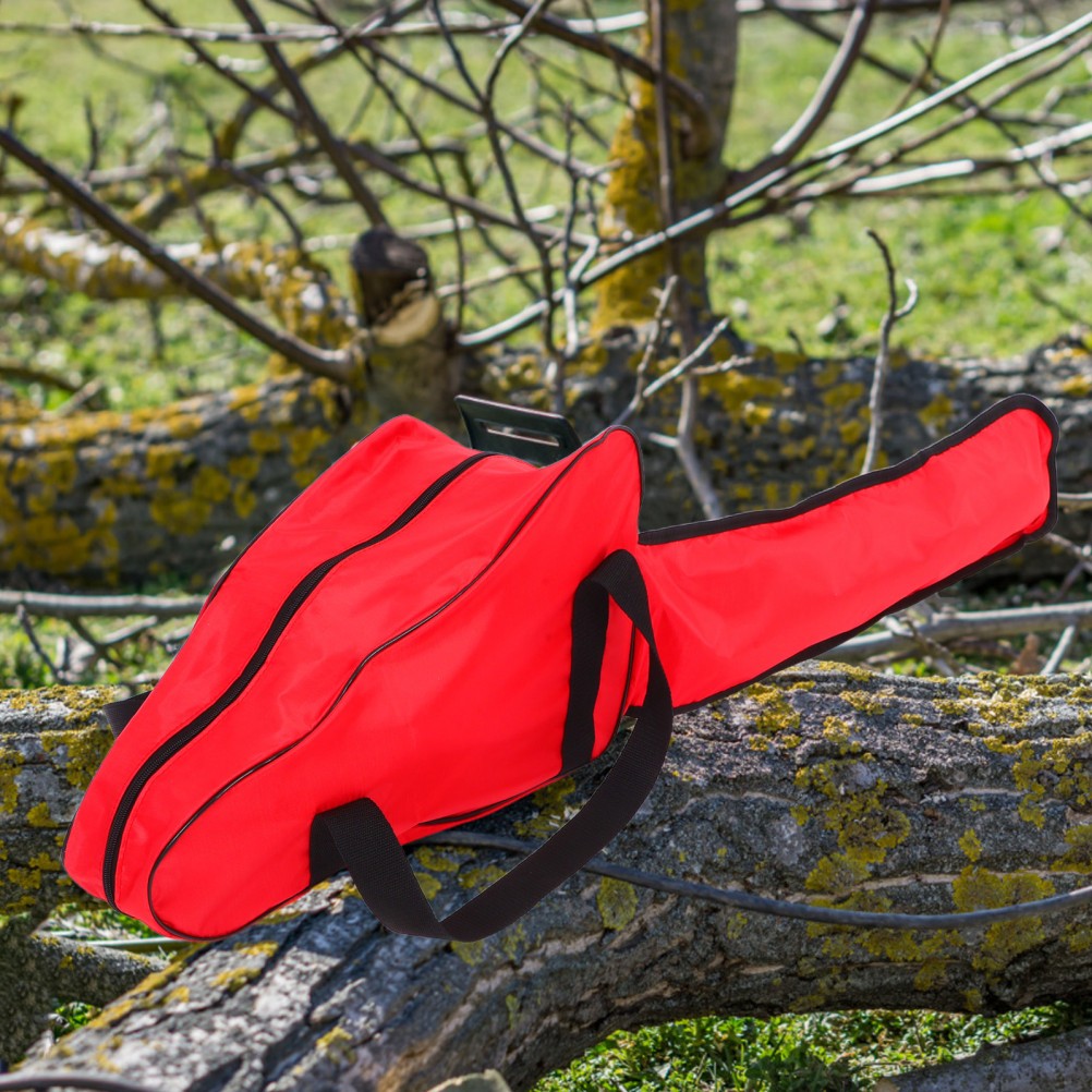 Chainsaw Bag Carrying Case: Heavy Duty Oxford Cloth Chainsaw Case With Handle
