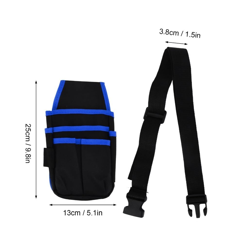 Chiffonade Electrician Tool Pouch Bag Multi-Functional Belt Tool Pouch, Hardw…