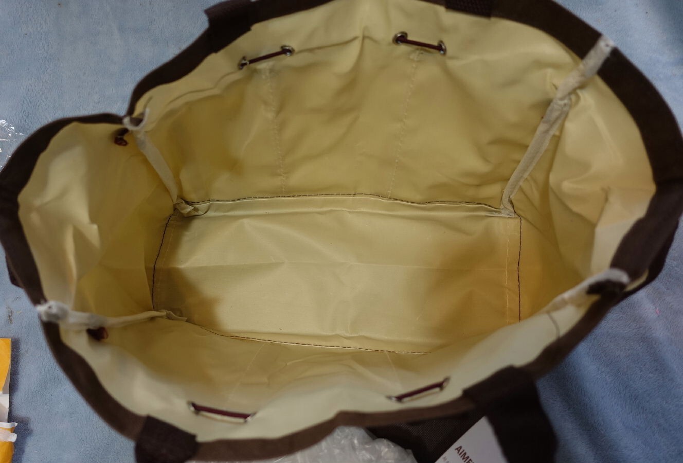 Aimerla Tan Brown Beige 12″ x 6″ x 9.5″ Garden Tool Hand Bag & 12″ x 12″ Pouch