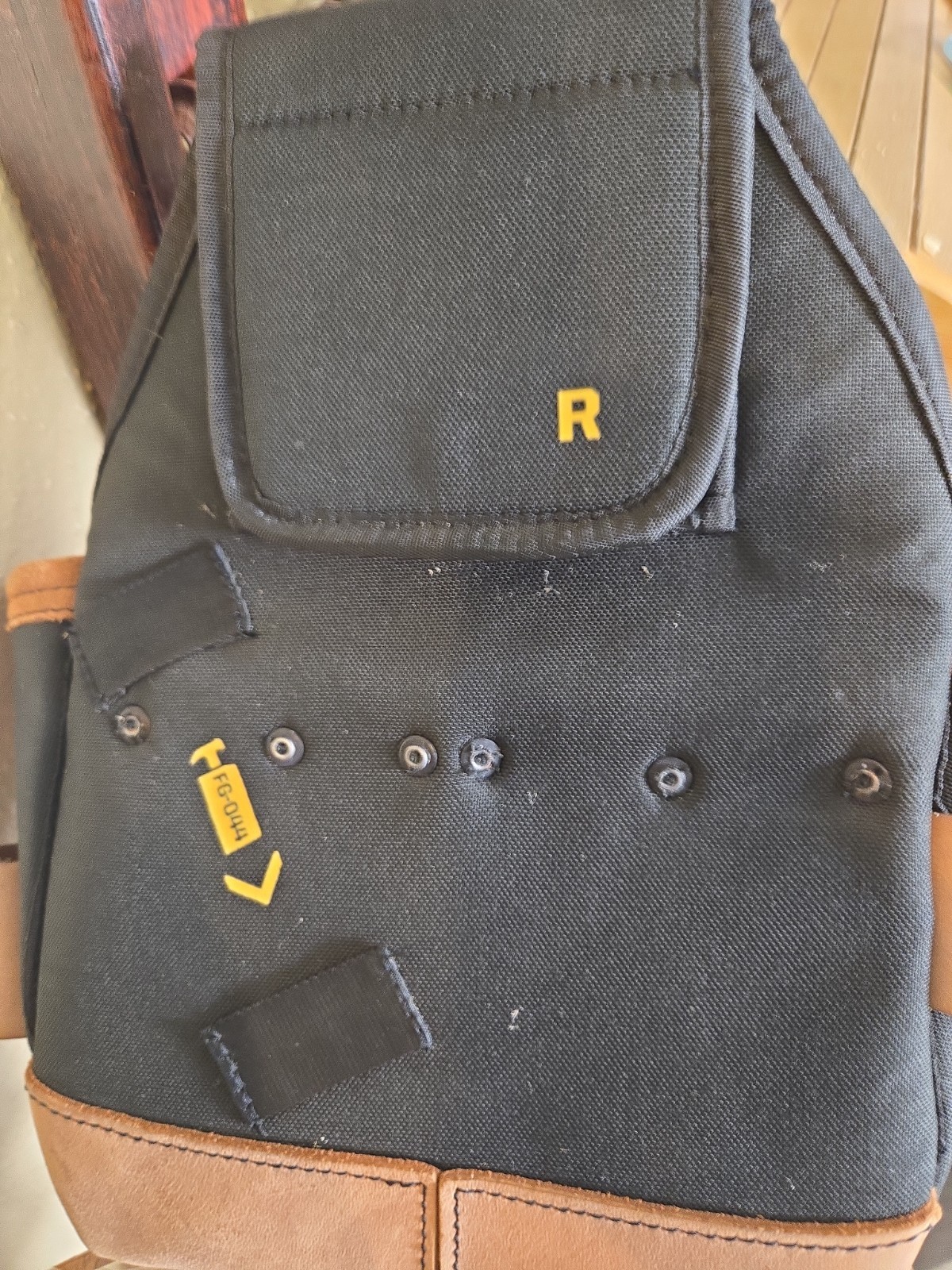 FIRM GRIP Build-A-Rig Hybrid Leather/Nylon Framer Set Of 2 Tool Pouches