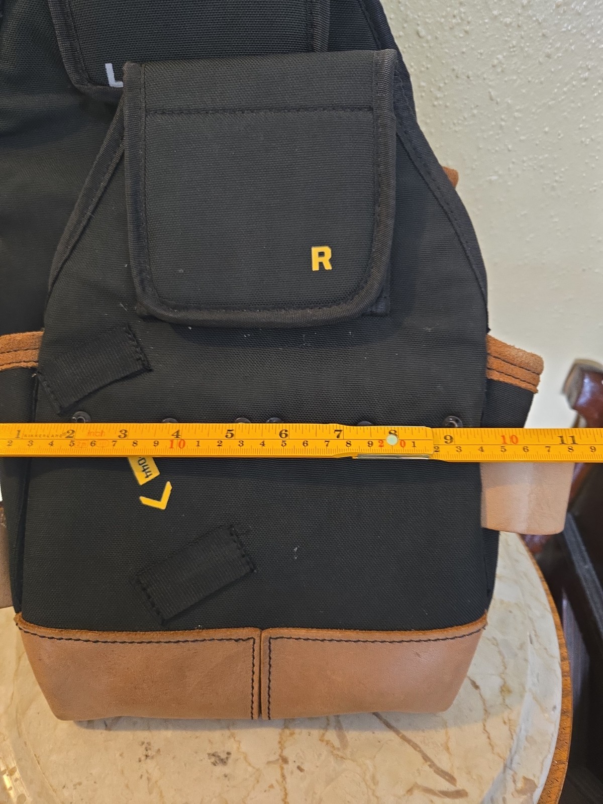 FIRM GRIP Build-A-Rig Hybrid Leather/Nylon Framer Set Of 2 Tool Pouches