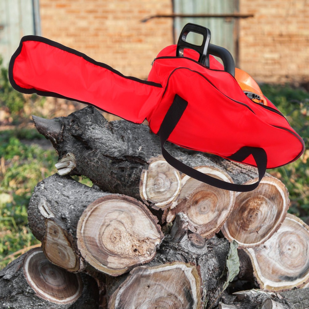 Chainsaw Bag Carrying Case: Heavy Duty Oxford Cloth Chainsaw Case With Handle