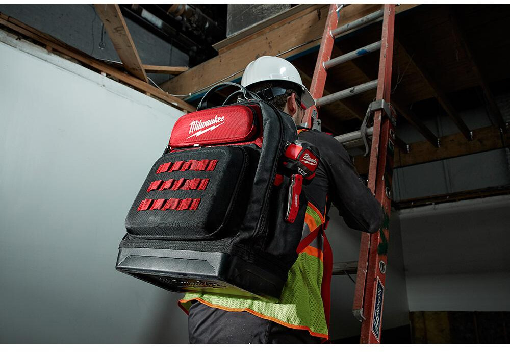 Milwaukee Ultimate Jobsite Backpack Tool Storage Professional Compact Travel New