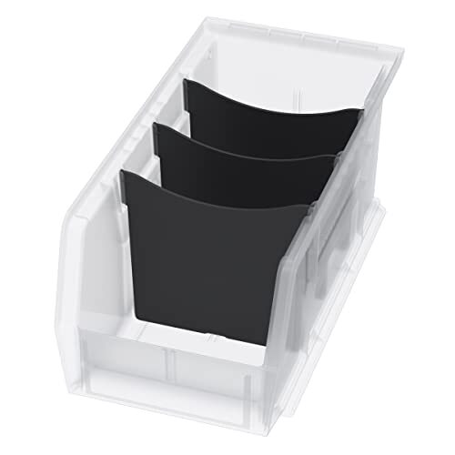 30230 AkroBins Plastic Hanging Stackable Storage Organizer Bin, 11-Inch x 5-I…