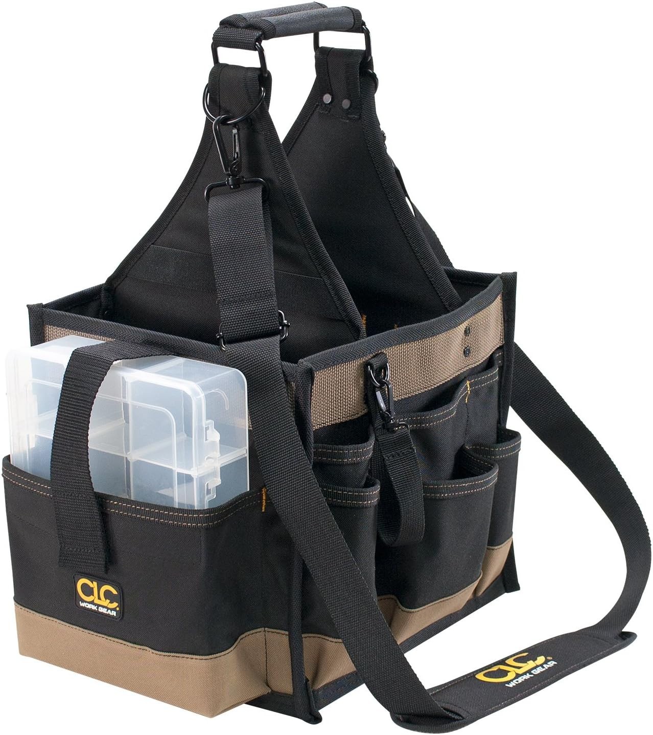 CLC 1528 Tool Carrier, Black 22 Pockets