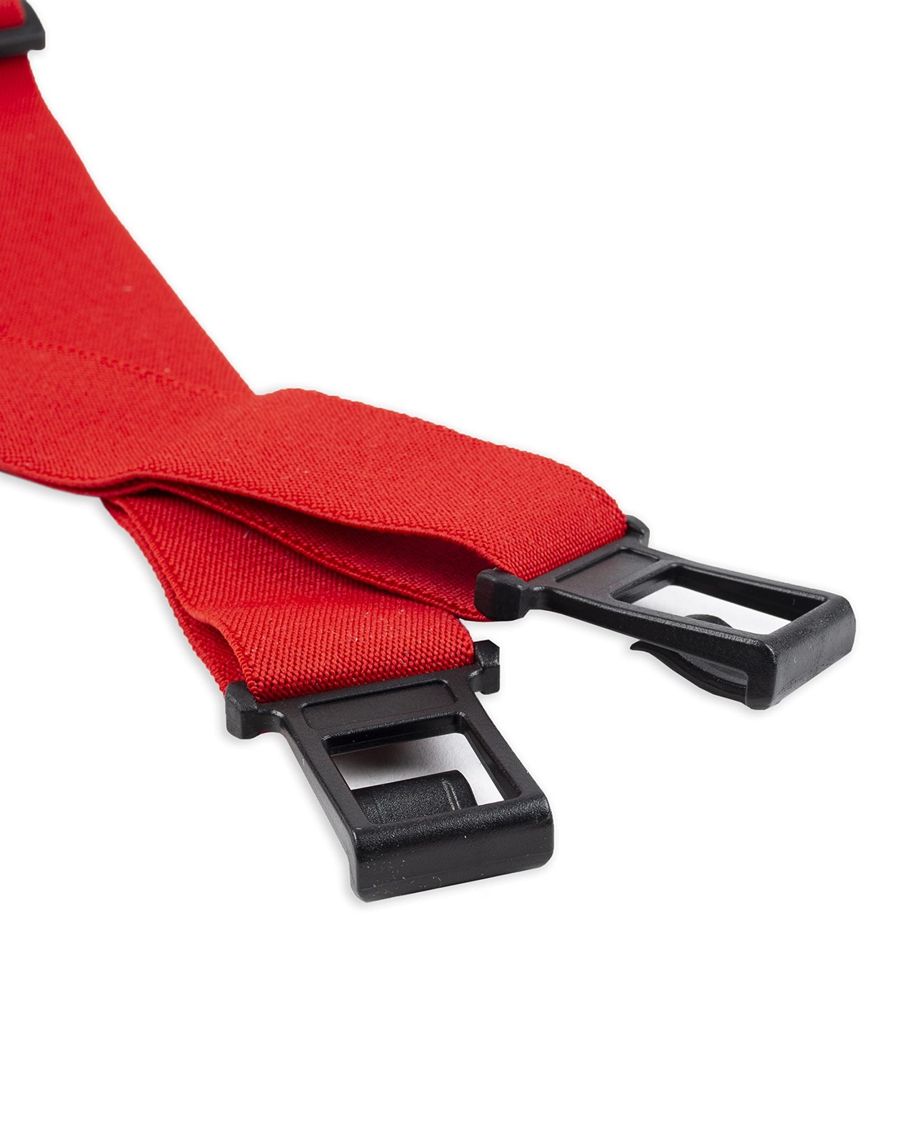 Dickies Men’s Belt Clip Stretch Suspenders, Red, One Size Size, Red