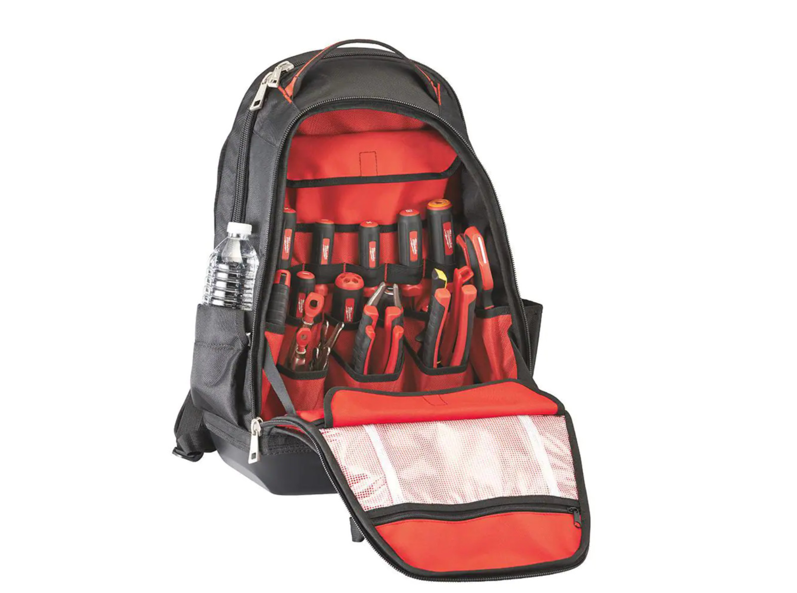 Milwaukee Jobsite Backpack Tool Storage Bag Heavy Duty Construction Book Bag