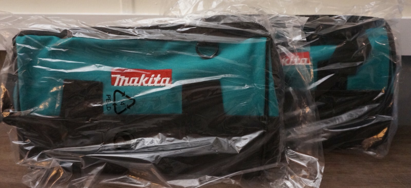 New! [Set of 2] Makita 14″ Premium Heavy Duty Medium-Sized Contractor Tool Bags