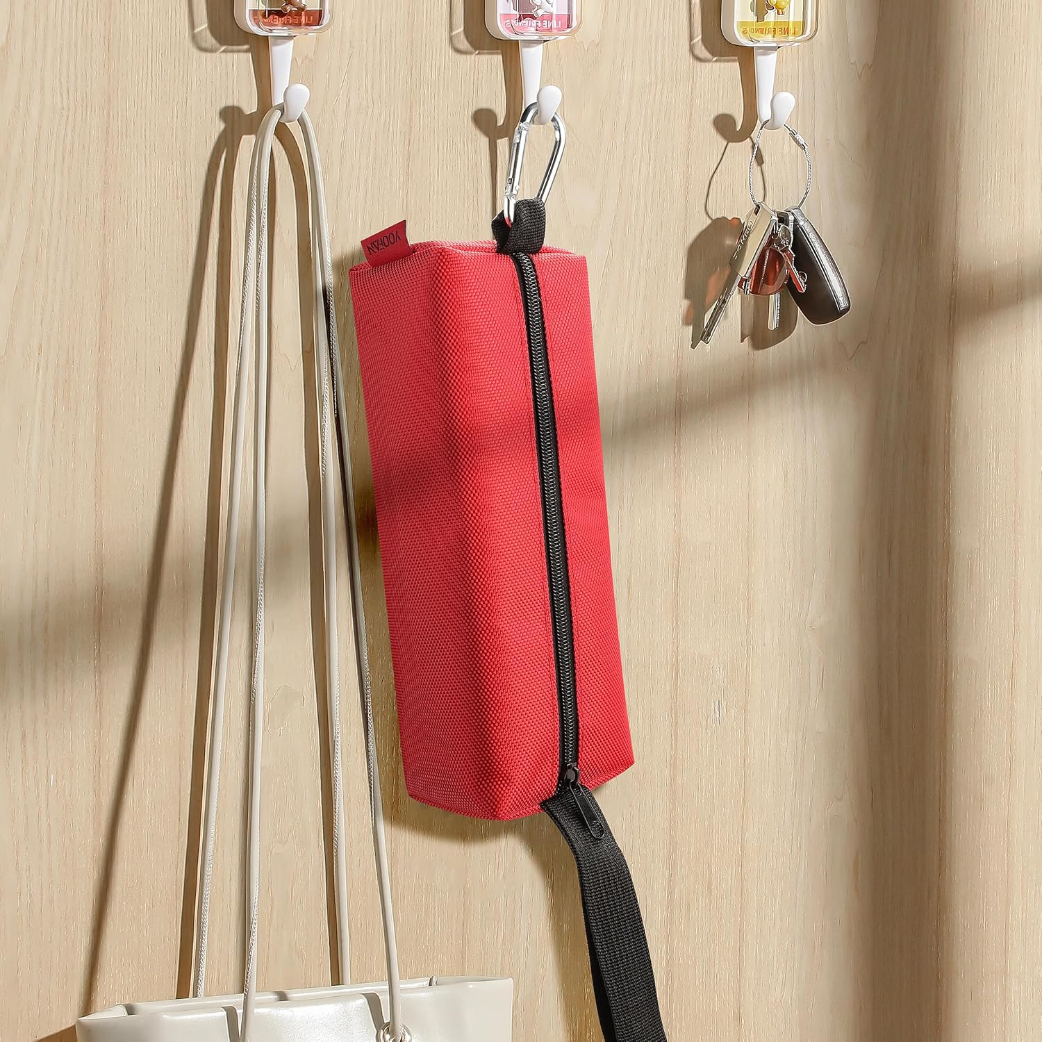 Tool Bags – 5 Packs of Heavy Duty Tool Pouches with Zipper, Made with 1680D Oxfo