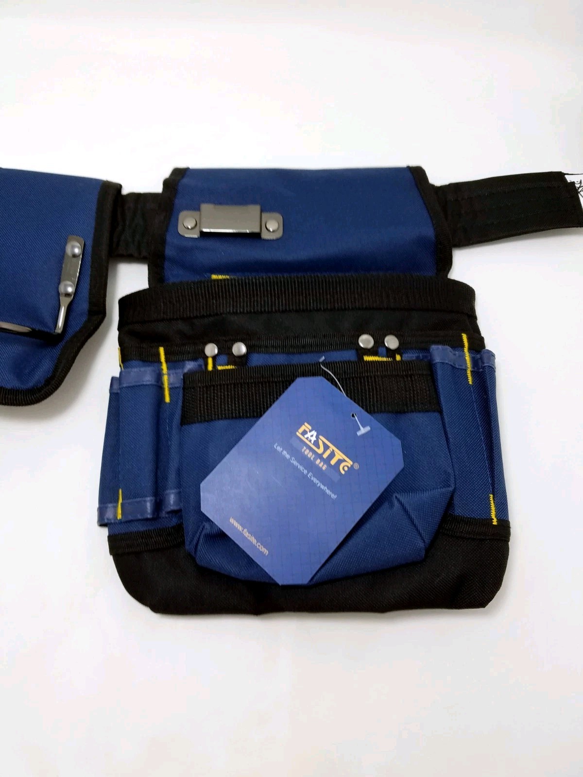 32 pocket 2 Pouch Utility Multifunction Tool Belt Bag Blue