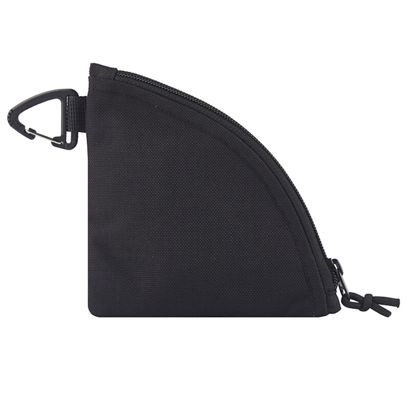 Outdoor Organizer Bag with Hook Triangular Pouch Manual Coffee Filter Paper Bag