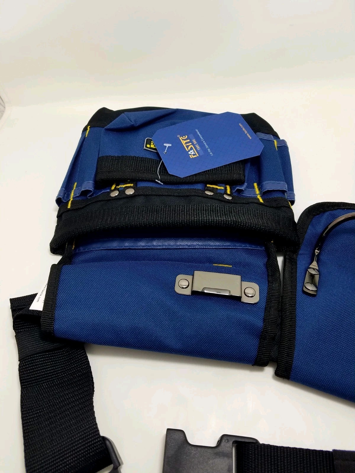 32 pocket 2 Pouch Utility Multifunction Tool Belt Bag Blue