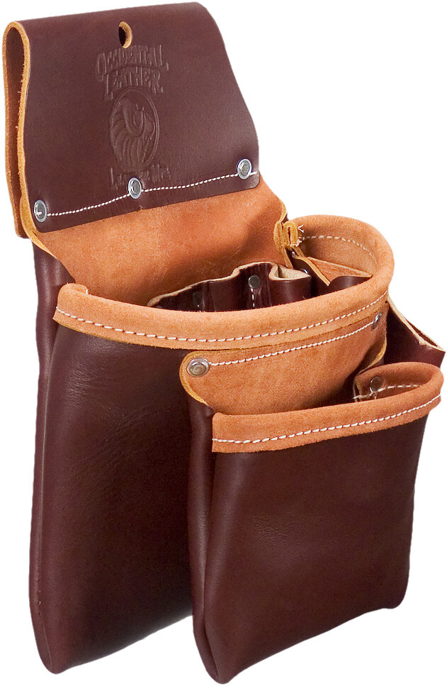 Occidental Leather 5017 2-Pouch Pro Tool Bag MADE IN USA