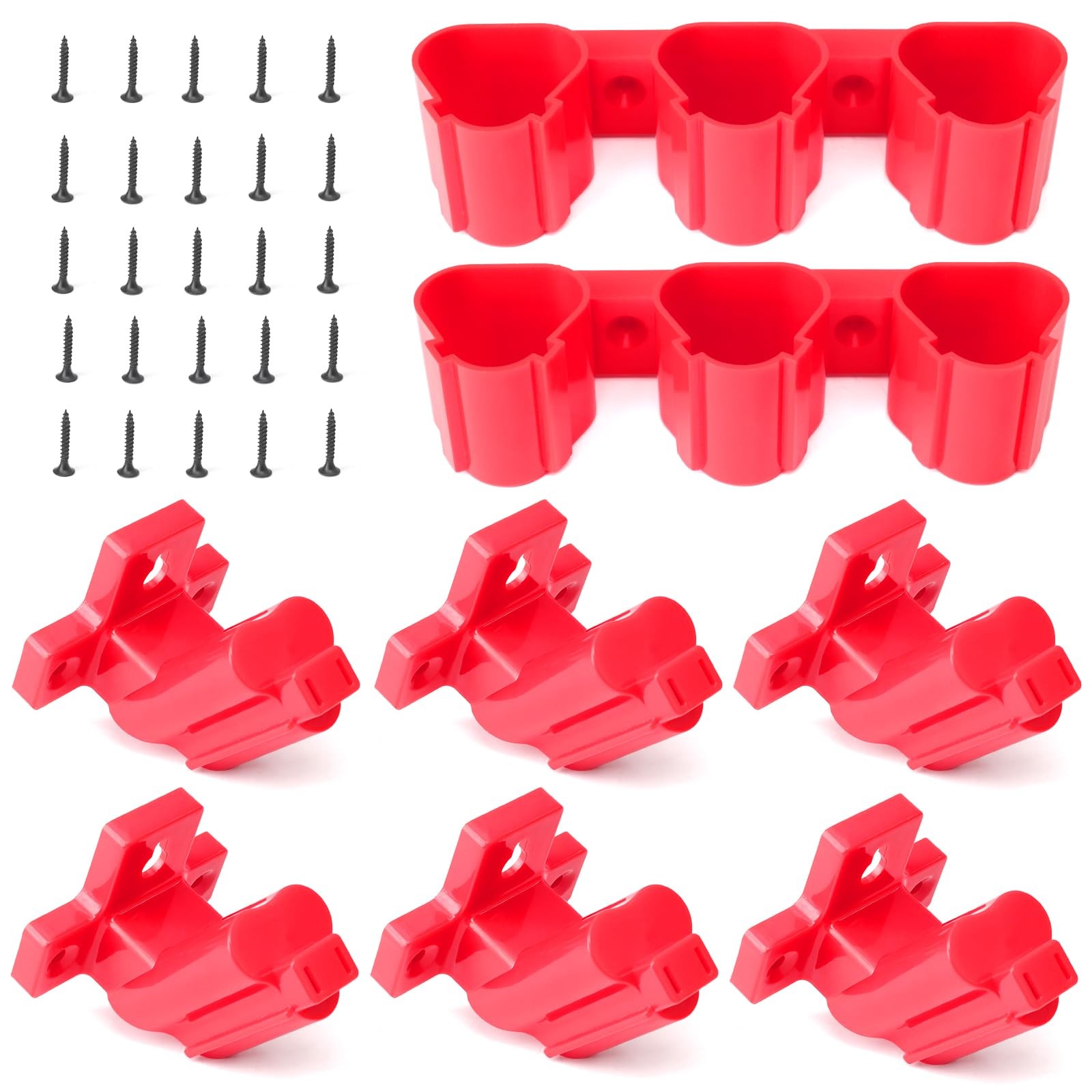 Tool Holders and Battery Holder Compatible with Milwaukee M12 12V Electric Dr…