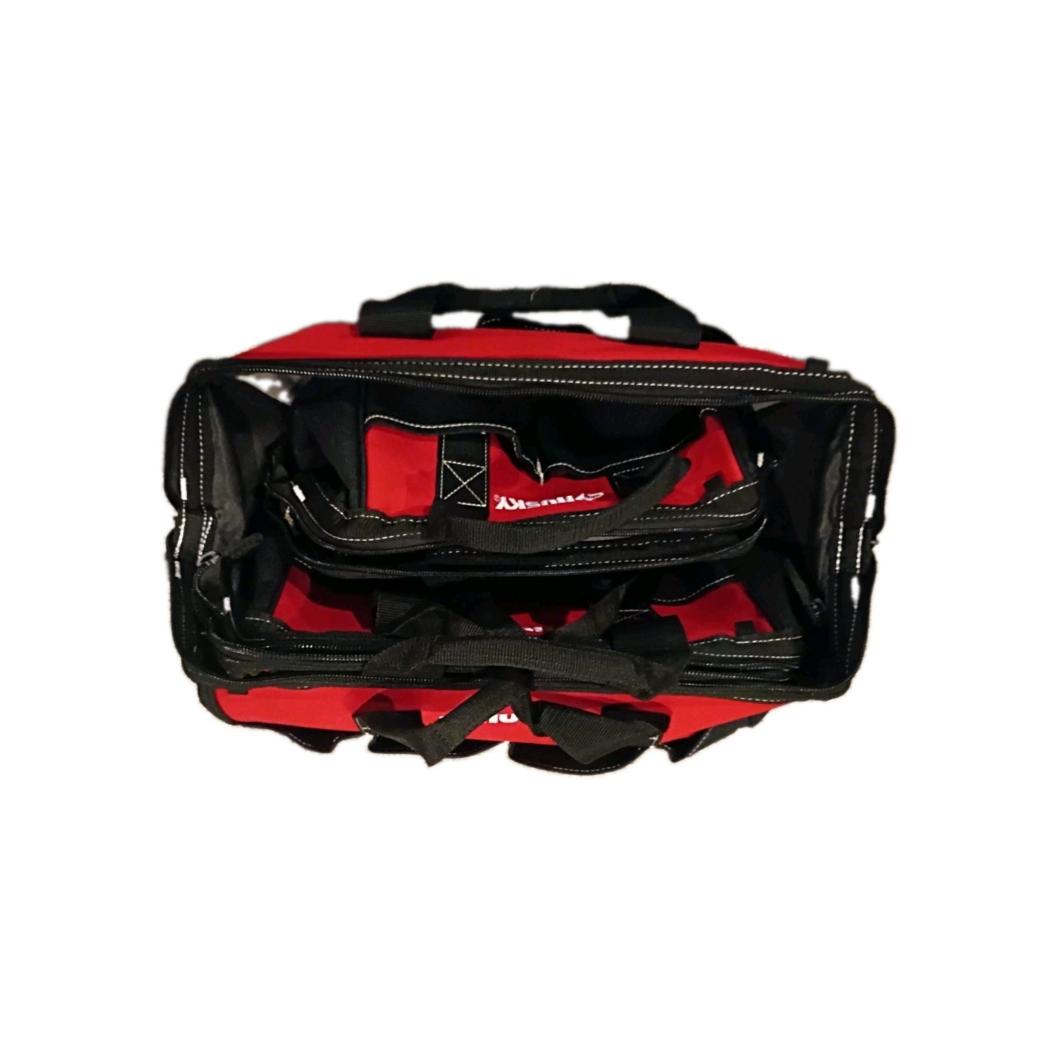 Husky 3-Piece Tool Bag Set 18″ 14″ 12″ Multi-Pocket Heavy Duty Tote