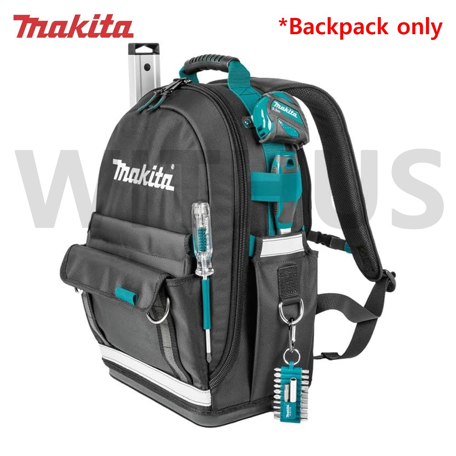 Makita E-05511 Backpack Tool Organiser 22.3L Capable of holding up to 50 tools