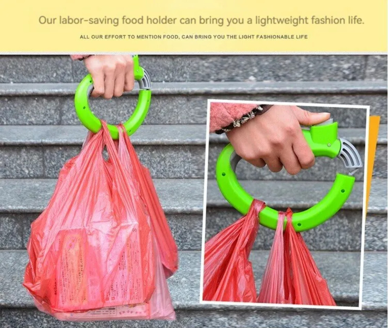 1 Piece,Shopping Carrying HandleCreative Carrying Handle