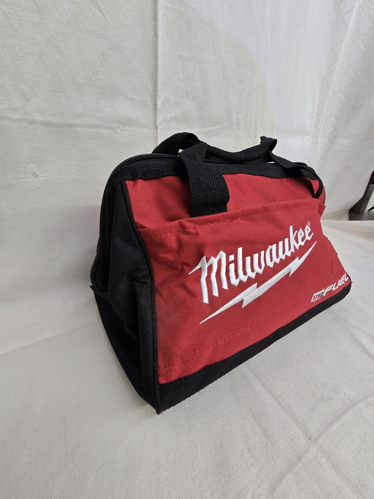 MILWAUKEE FUEL M12 POWER CANVAS TOOL BAG HEAVY DUTY CONTRACTORS FOR DRILL IMPACT