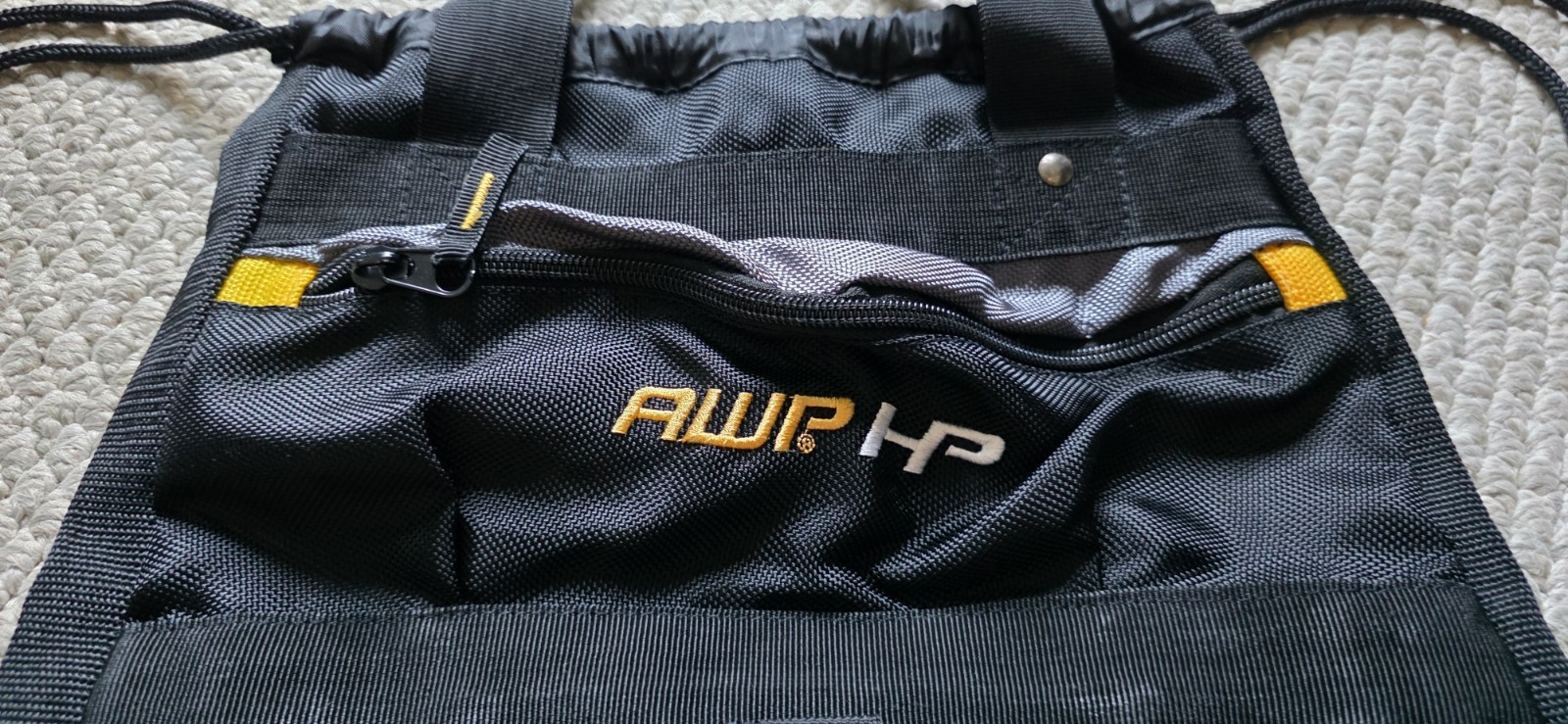 AWP HP Ballistic Nylon Draw-String Backpack Closed Tool Bag