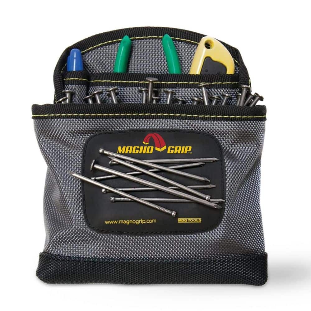 MagnoGrip 6.5 In. Platinum Pro Magnetic Clip-On Nail Utility Pouch