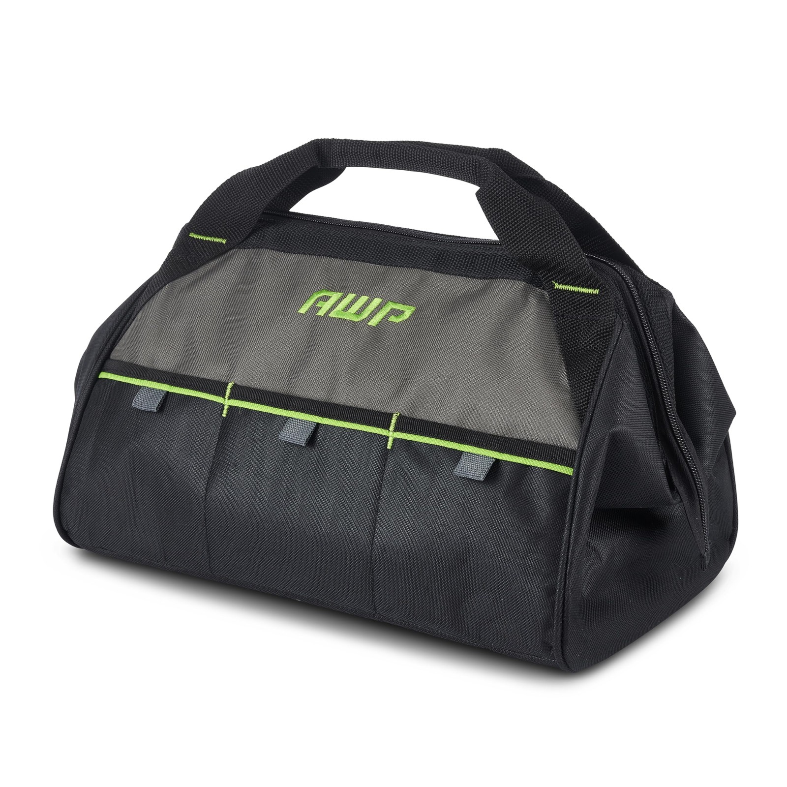 AWP Premium Tool Bag Durable Tote Water-Resistant 15 Inch, Black