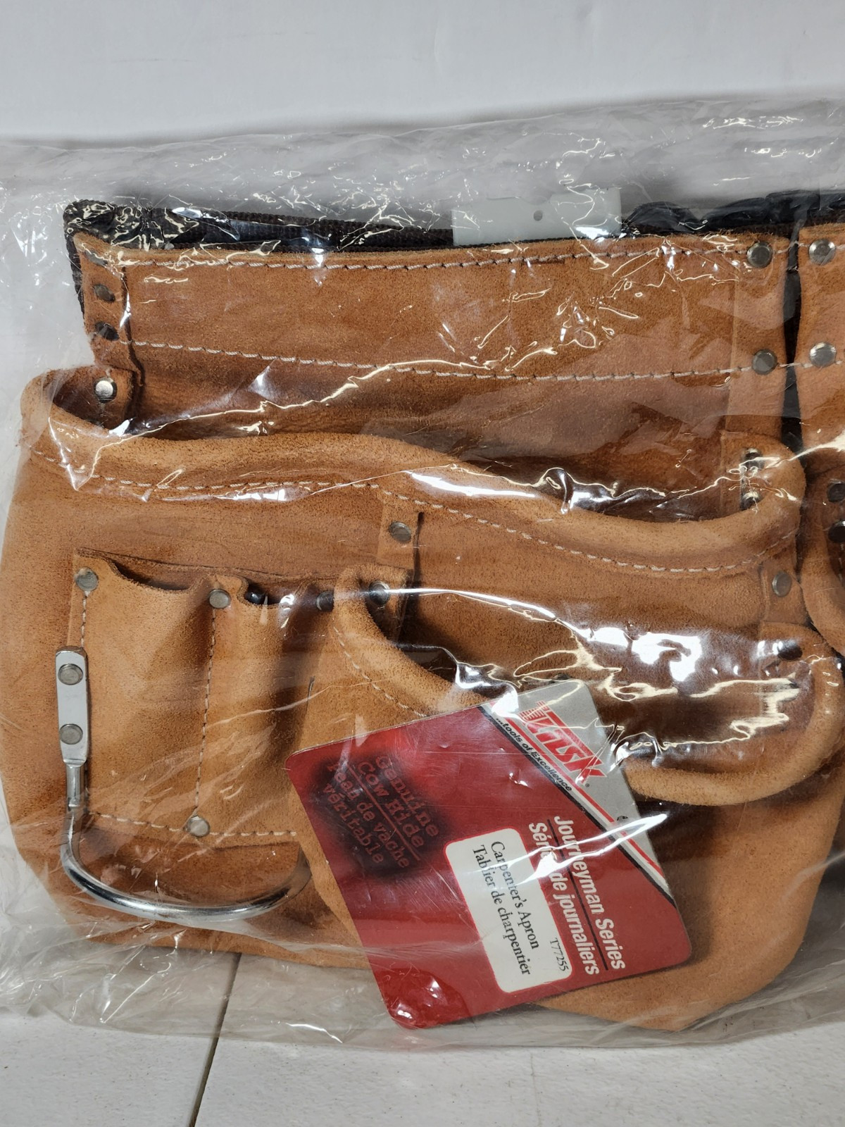 Task Tuff Journeyman Series Carpenter Apron Tool Belt Leather New