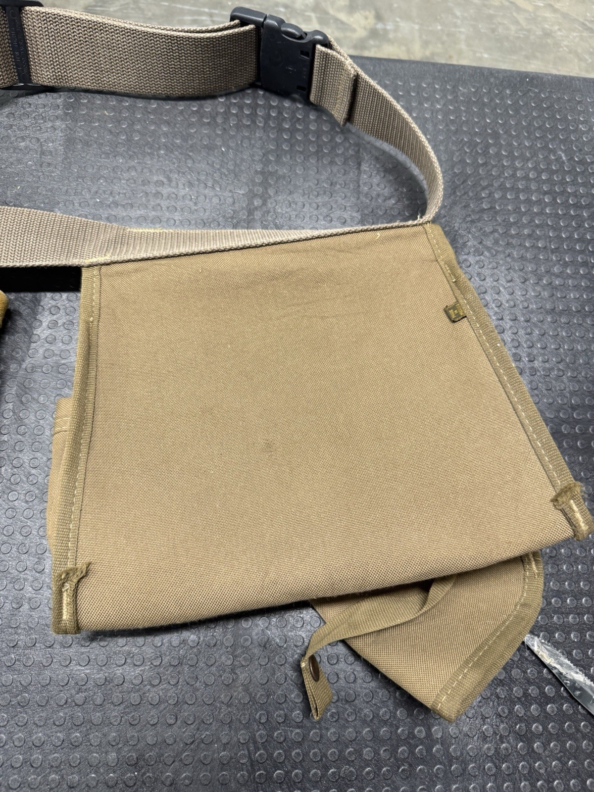 McGuire-Nicholas Leather Tool Belt Brown with Multiple Pouches